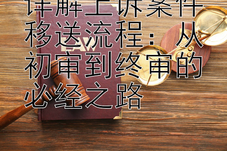 详解上诉案件移送流程：从初审到终审的必经之路