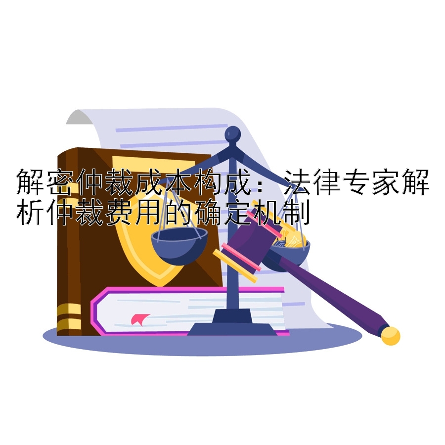 解密仲裁成本构成：法律专家解析仲裁费用的确定机制