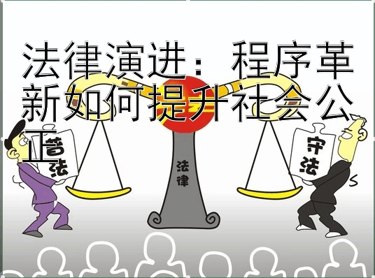 法律演进：程序革新如何提升社会公正