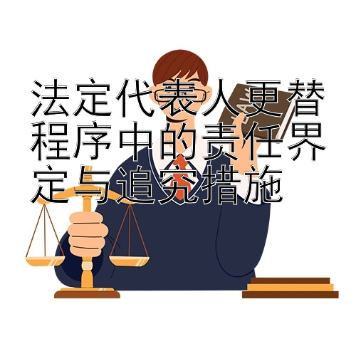 法定代表人更替程序中的责任界定与追究措施