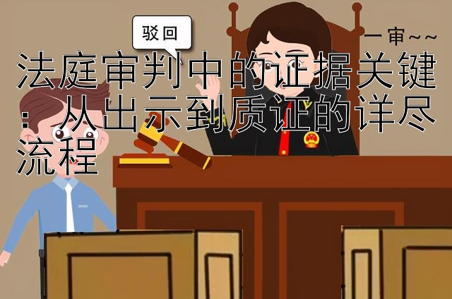 法庭审判中的证据关键：从出示到质证的详尽流程