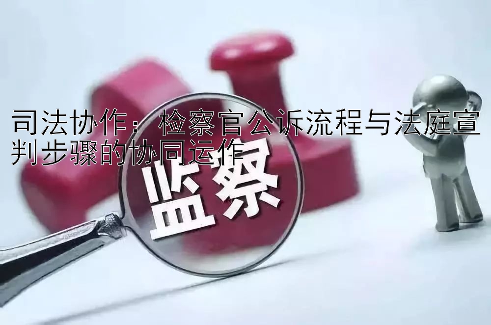 司法协作：检察官公诉流程与法庭宣判步骤的协同运作