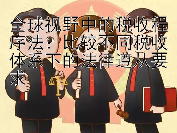 全球视野中的税收程序法：比较不同税收体系下的法律遵从要求