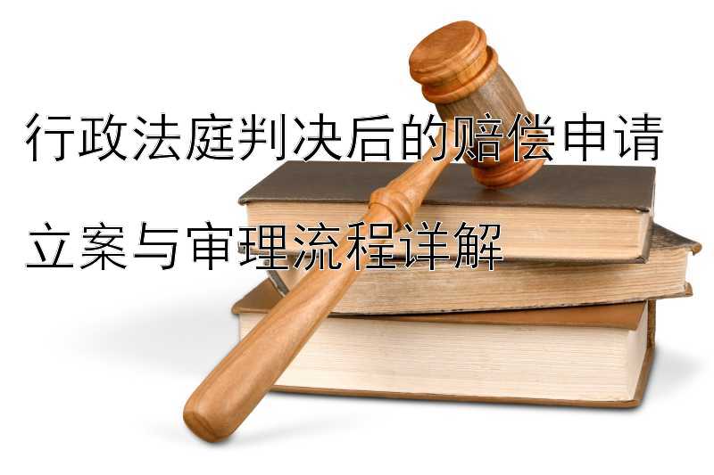 行政法庭判决后的赔偿申请  
立案与审理流程详解